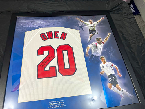 Michael owen signed england - michael,