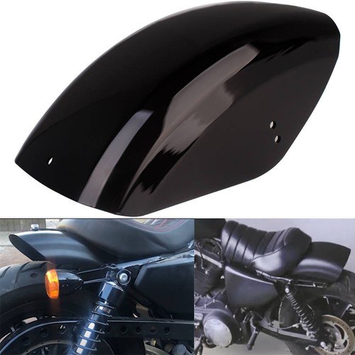 Black motorcycle rear - motorcycle,