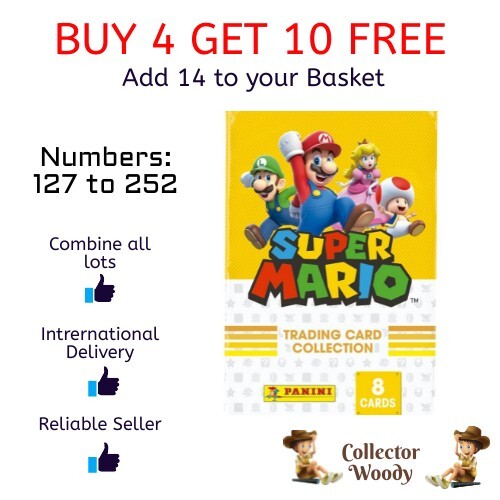 Super mario trading card - mario,