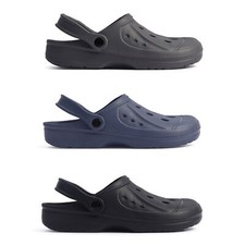 Mens Clogs Adults Unisex Sandals Slippers Slip On Mules Summer Beach Garden