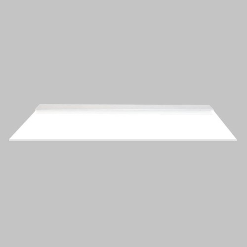 White glass shelf colour - white,
