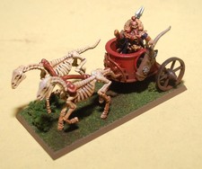 Warhammer -  Undead - Tomb Kings  Skeleton , Chariot  # Metal Tomb King