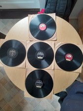 10x 12" 78rpm Shellac Records, Overall Good Condition, Details in Description L2