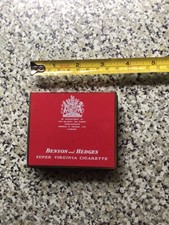 Vintage  Cigarette Tin Benson and Hedges