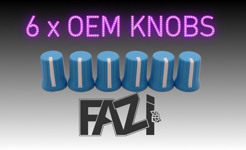 Blue oem knobs - x, dj
