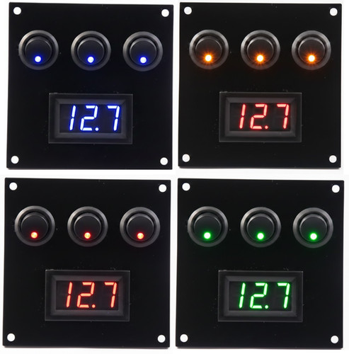 Campervan switch panel - campervan,