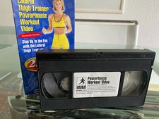 LATERAL Thigh Trainer Powerhouse Workout Video,NEU+Nie benutzt,2:1 ONE VIDEO