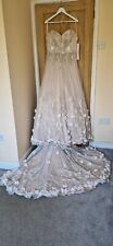 Charlotte Balbier Wedding Dress Size 14 Unused With Tags