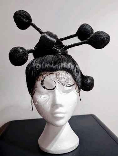 Custom styled wig sculpted - custom-styled,
