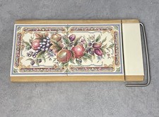 Vintage Double Tile Ceramic Wire Cheese Cutter Hand Made In U.K. VGC