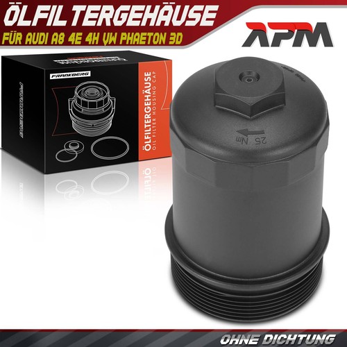 Oil filter housing cover - filter,