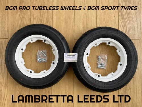 Lambretta bgm tubeless white - bgm,