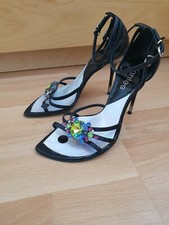 Lovely El Dantes Couture Shoes with Swarovski Crystals, size EUR36 or UK3 - VGC