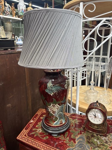 Vintage orioental red laqured - vintage,