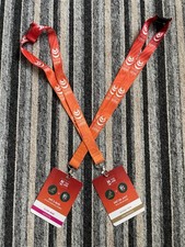 Two British & Irish Lions Australia 2025 Tour, Corporate Passes With Lanyards.