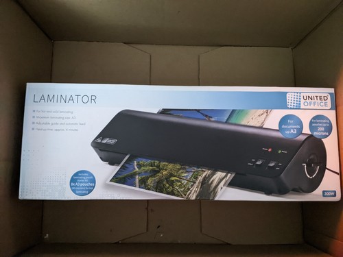 United office laminator - laminator, model
