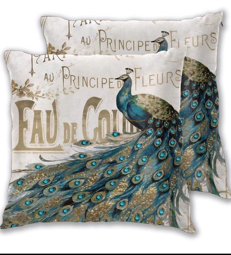 Myhou peacock jewels cushion - jewels,