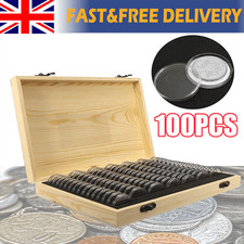 100pcs Coin Capsules Storage