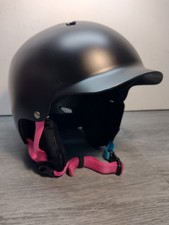 BERN BANDITA YOUTH HELMET M/L  53-56 cm Black Ski / Snowboard SHELL TWEEN Girls