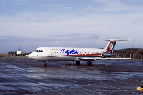 35mm airliner slide bac 11 - slide, 1-11