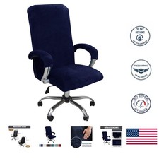 Navy Blue Stretchable Office