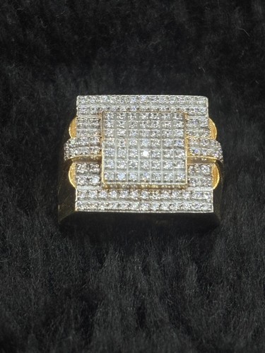 Men 3ct round cut - men's,
