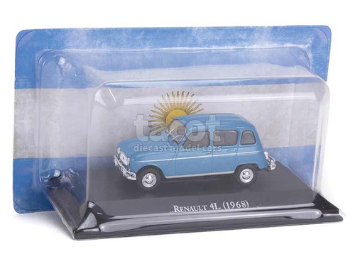 1968 renault r4l press model - 1968,