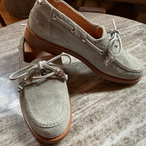 Labucq nelson suede boat shoe - suede,