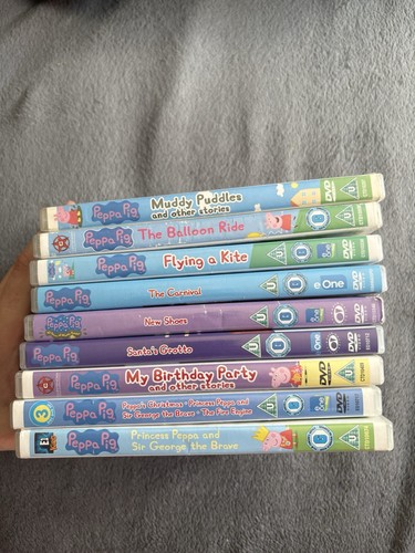 Peppa pig dvd bundle - peppa, (9