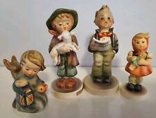 Hummel Figurines "Soloist" "Angel" " The Lost Sheep" " Girl With Doll" All In...