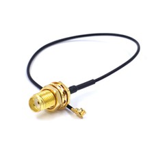 U.FL/IPX UFL to SMA Female Pigtail Cable Cord Jumper Adapter for WiFi Antenna