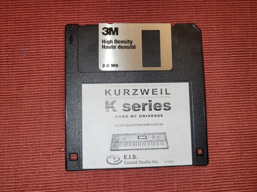 Floppy with korg universe - with, m1