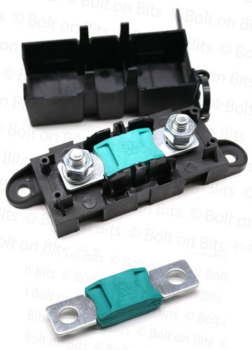 Inline mega fuse holder with - inline,