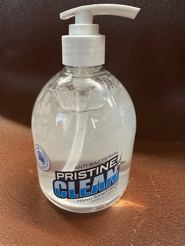 Pristine clean hand sanitiser - clean,