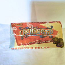 Mtg unhinged sealed booster - mtg,