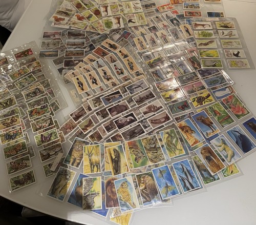 340 tea cigarette cards - x, &