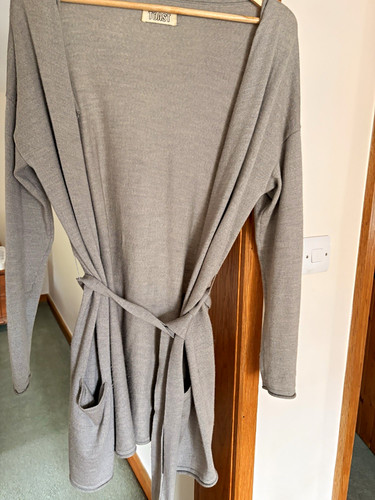 Toast grey merino wool knit - grey,
