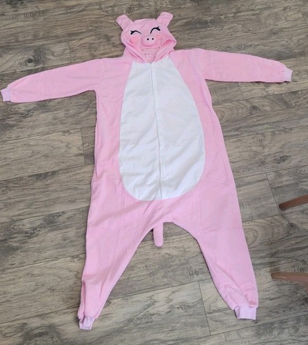 Adult pig costume one piece - costume,