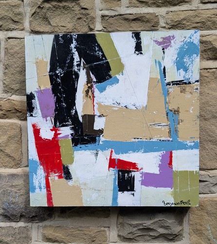 Large abstract geometric - large,