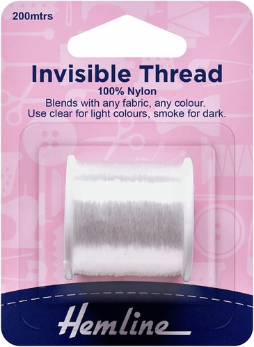 200m clear nylon invisible - 200m,