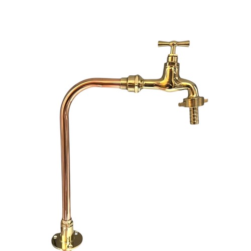 Brass and copper - and, tap