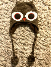 Children’s Owl Face Christmas Woodland Novelty hat