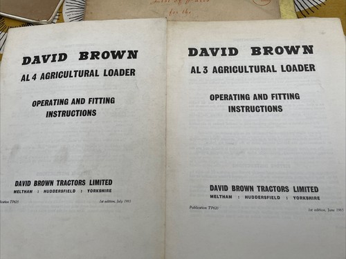 David brown al3 al4 - &,
