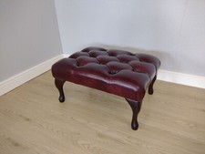 Real Leather Chesterfield