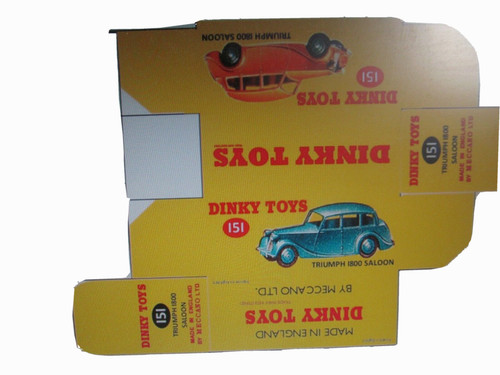 Dinky triumph 1800 151 - dinky,