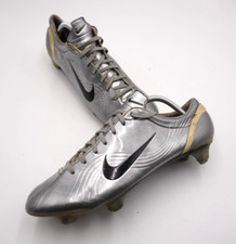 Nike Mercurial Vapor 1 R9 SG Soft Ground Football Boots Silver Chrome Size UK 10