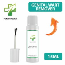 Genital Wart Remover 100% Natural Treatment PAIN FREE Genital Herpes Removal 