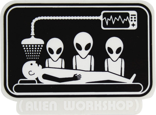 Alien workshop abduction decal - workshop,