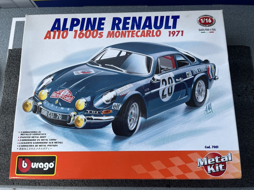 Burago alpine renault a110 - burago,
