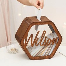 Wedding Card Box Wooden Rustic